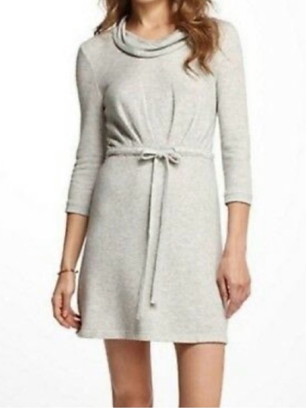 Anthropologie Saturday Sunday Chatham Terry Cowl Neck Dress